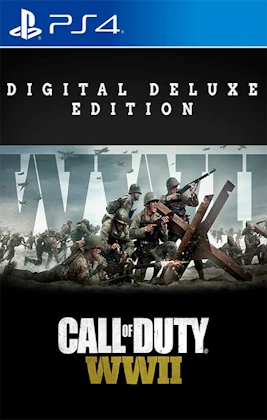 [PS4] Call of Duty WWII Digital Deluxe Edition v.1.25 + 5 DLC [EUR] [Multi+RUS] (2017) | PlayStation 4