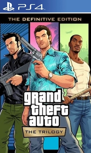 [PS4] GTA: The Trilogy – The Definitive Edition: GTA III (3) / Vice City / San Andreas v.1.04 [EUR] [MULTI+RUS] (2021) | PlayStation 4