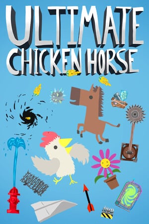 Ultimate Chicken Horse (2016) PC Пиратка по Сети