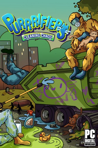 Purrrifiers: Cleaning Chaos – Cats and Goofylike Co-op [RUS|ENG] (2025) PC RePack от Механики